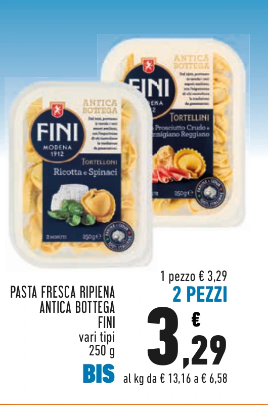 PASTA FRESCA RIPIENA ANTICA BOTTEGA FINI