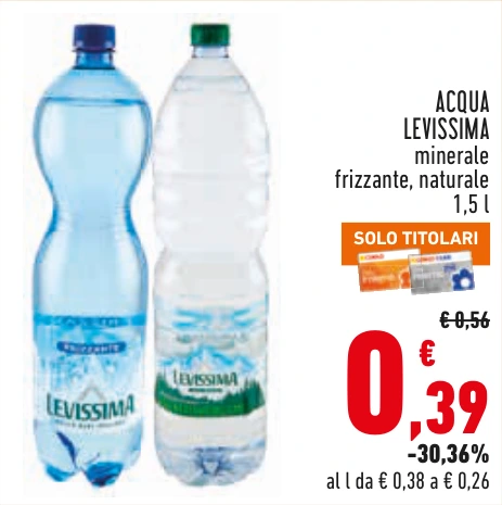 ACQUA LEVISSIMA