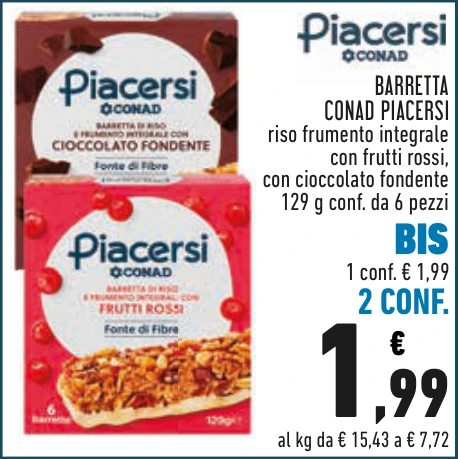 BARRETTA CONAD PIACERSI BIS 2 CONF.