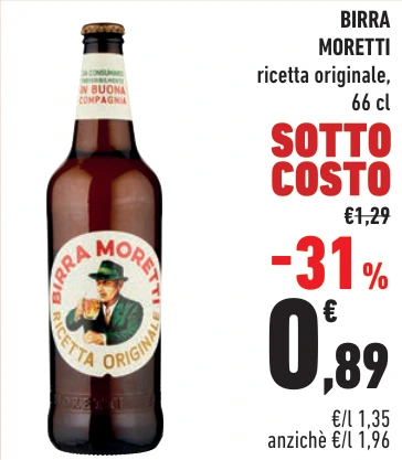 BIRRA MORETTI