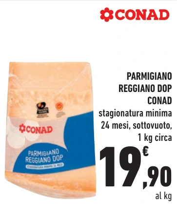 PARMIGIANO REGGIANO DOP CONAD