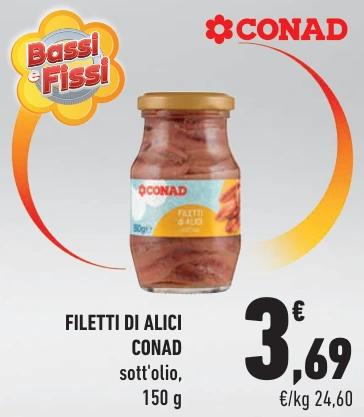 FILETTI DI ALICI CONAD