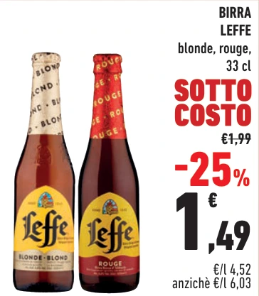 BIRRA LEFFE