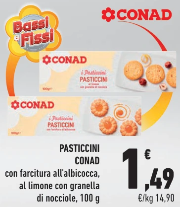 PASTICCINI CONAD