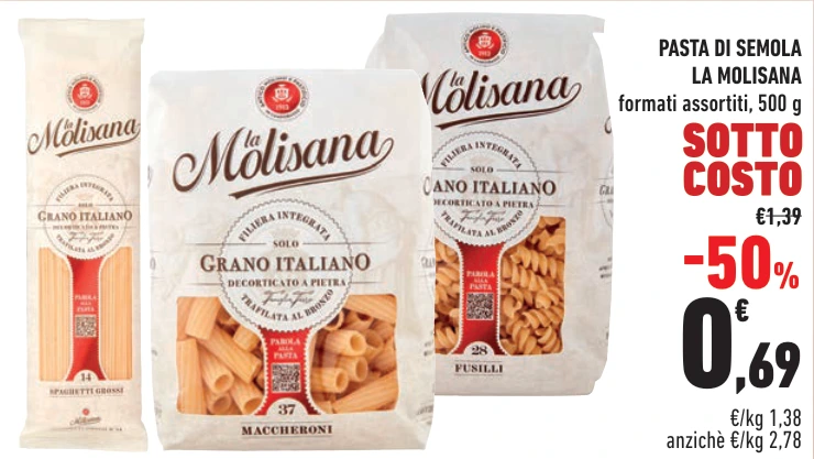 PASTA DI SEMOLA LA MOLISANA