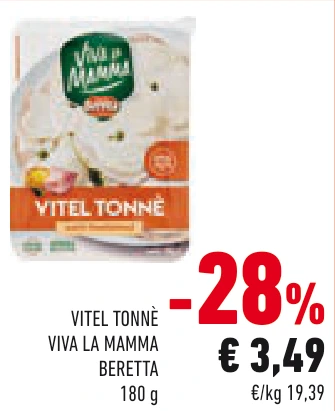 VITEL TONNÈ VIVA LA MAMMA BERETTA