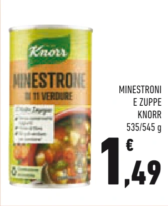 MINESTRONI E ZUPPE KNORR