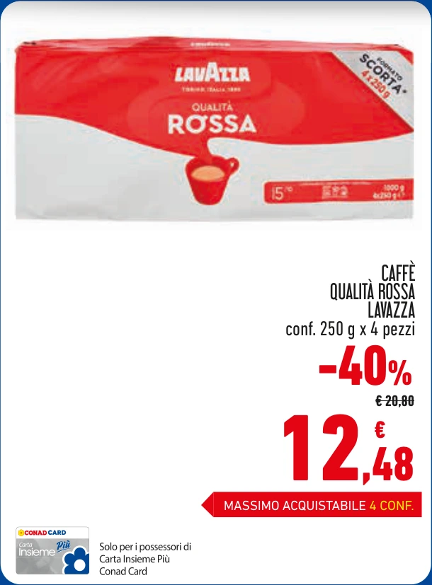 CAFFÈ QUALITÀ ROSSA LAVAZZA