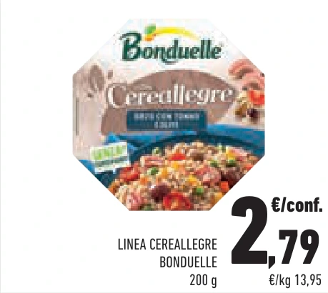 LINEA CEREALLEGRE BONDUELLE