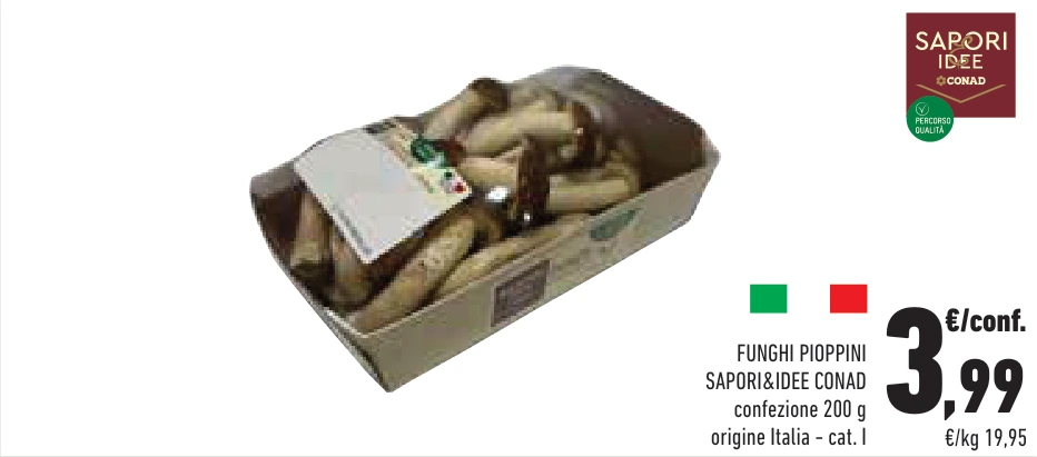 FUNGHI PIOPPINI SAPORI&IDEE CONAD