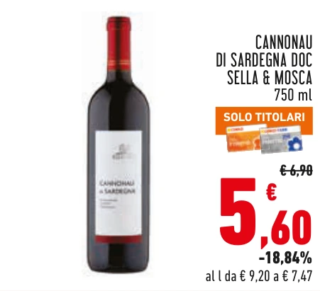 CANNONAU DI SARDEGNA DOC SELLA & MOSCA