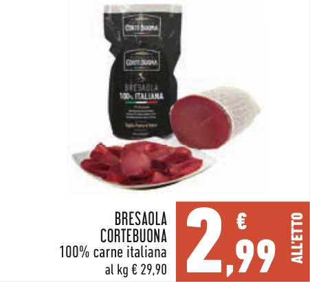 BRESAOLA CORTEBUONA