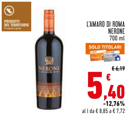 L’AMARO DI ROMA NERONE