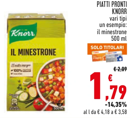 PIATTI PRONTI KNORR