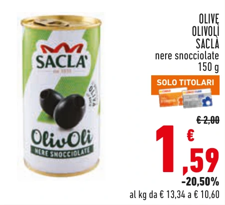 OLIVE OLIVOLÌ SACLÀ