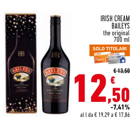 IRISH CREAM BAILEYS