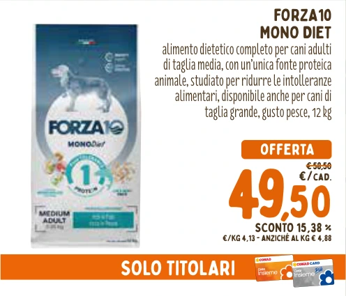 FORZA10 MONO DIET