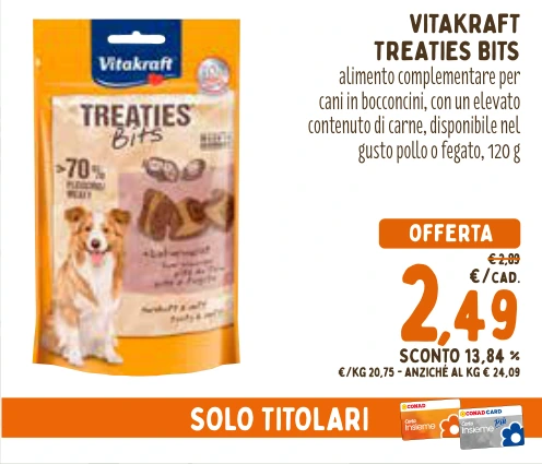 VITAKRAFT TREATIES BITS