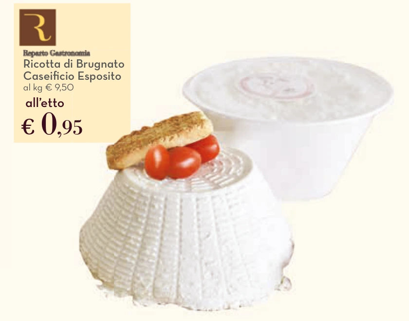 Ricotta di Brugnato Caseificio Esposito