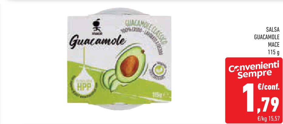 SALSA GUACAMOLE MACE