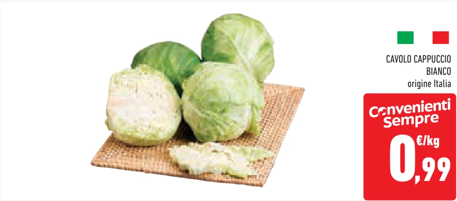 CAVOLO CAPPUCCIO BIANCO