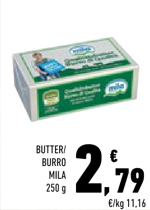 BUTTER / BURRO MILA