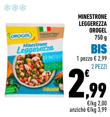 MINESTRONE LEGGEREZZA OROGEL