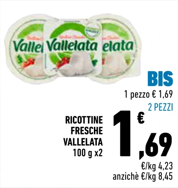 RICOTTINE FRESCHE VALLELATA