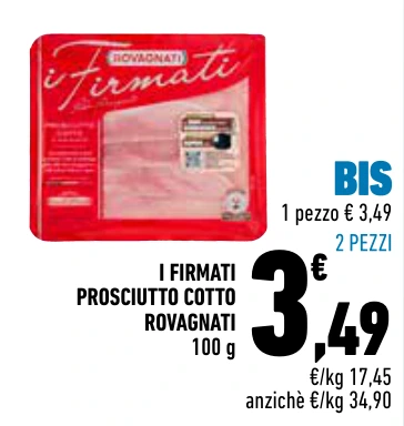 I FIRMATI PROSCIUTTO COTTO ROVAGNATI