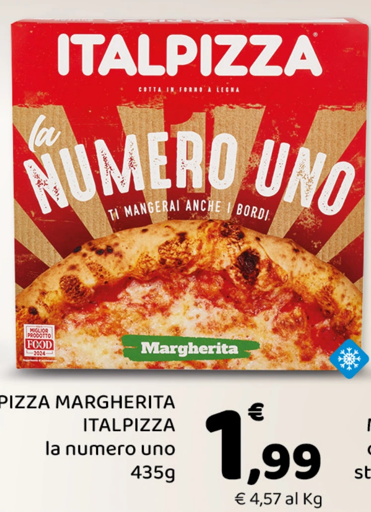 Pizza Margherita Italpizza La Numero Uno