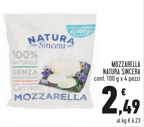 MOZZARELLA NATURA SINCERA