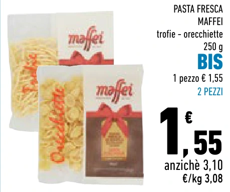 PASTA FRESCA MAFFEI BIS 2 PEZZI