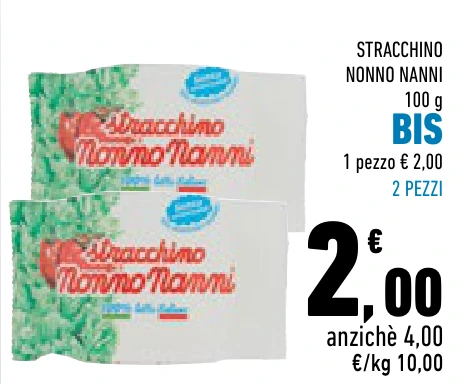 STRACCHINO NONNO NANNI BIS 2 PEZZI