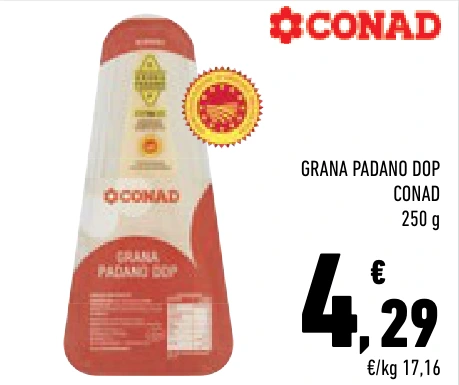 GRANA PADANO DOP CONAD