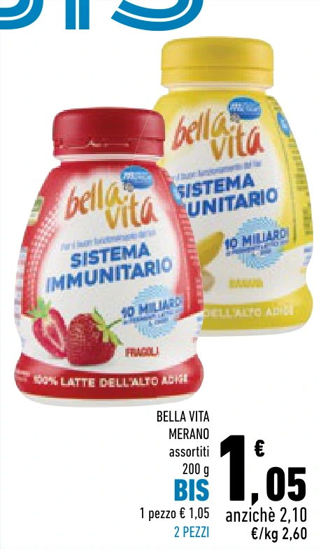 BELLA VITA MERANO BIS 2 PEZZI