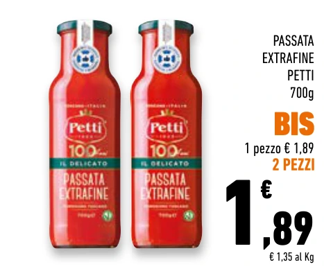 PASSATA EXTRAFINE PETTI