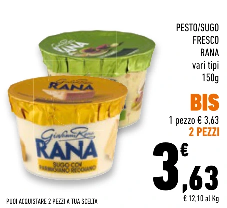 PESTO/SUGO FRESCO RANA