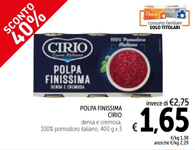POLPA FINISSIMA CIRIO