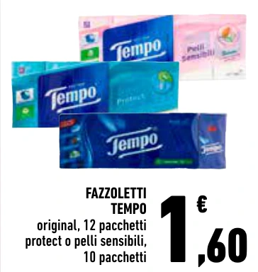 FAZZOLETTI TEMPO