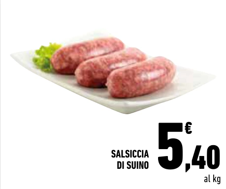 SALSICCIA DI SUINO