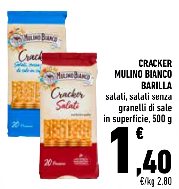 CRACKER MULINO BIANCO BARILLA