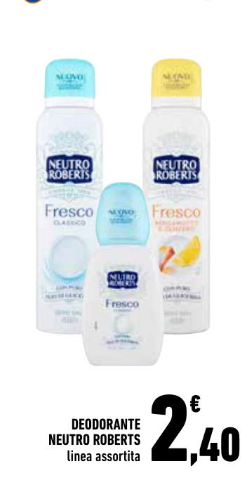 DEODORANTE NEUTRO ROBERTS