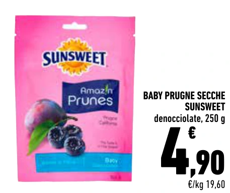 BABY PRUGNE SECCHE SUNSWEET