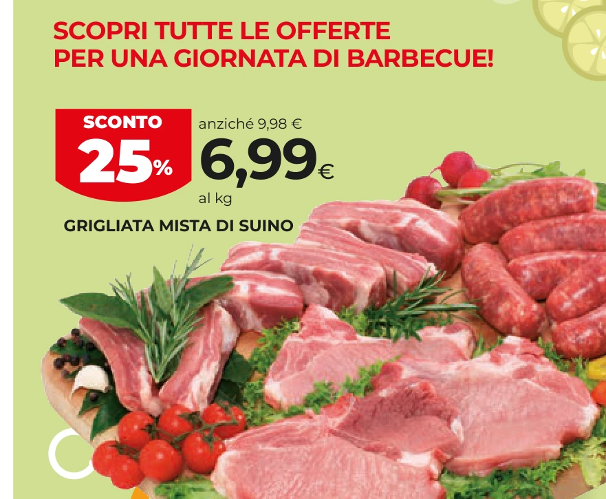 GRIGLIATA MISTA DI SUINO