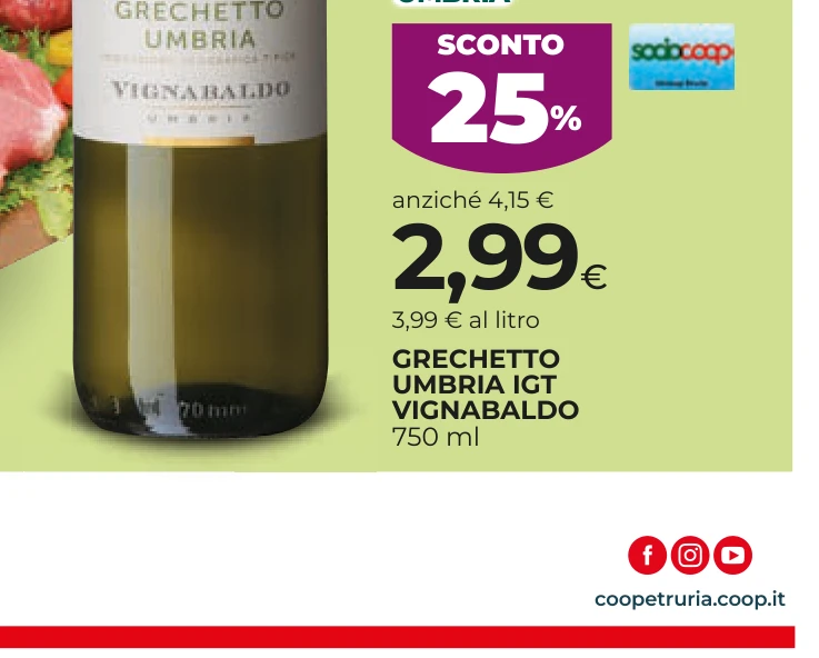 GRECHETTO UMBRIA IGT VIGNABALDO