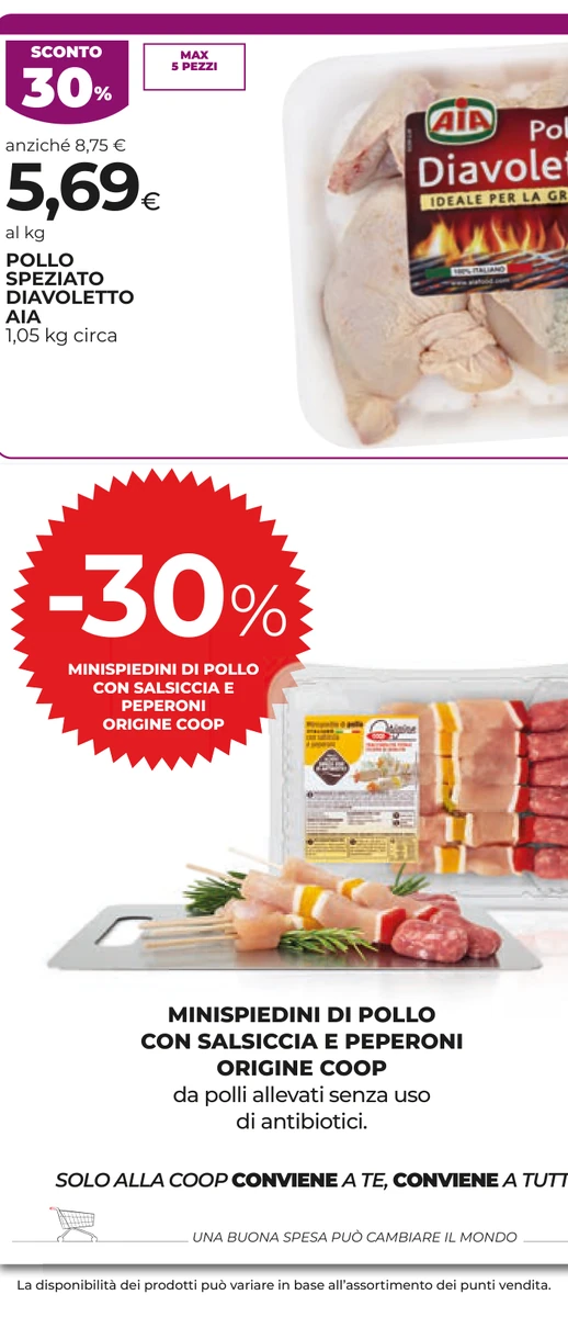 POLLO SPEZIATO DIAVOLETTO AIA