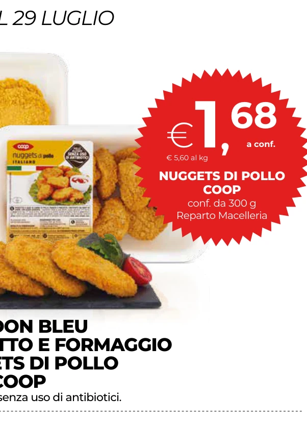 NUGGETS DI POLLO COOP