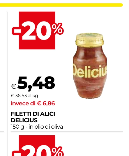 FILETTI DI ALICI DELICIUS