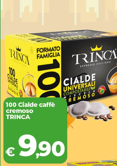 100 Cialdecaffe cremoso TRINCA