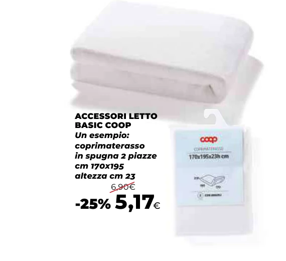ACCESSORI LETTO BASIC COOP